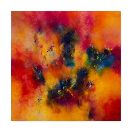 Aleta Pippin 'Joy Spreads Pass It On' Canvas Art,18x18